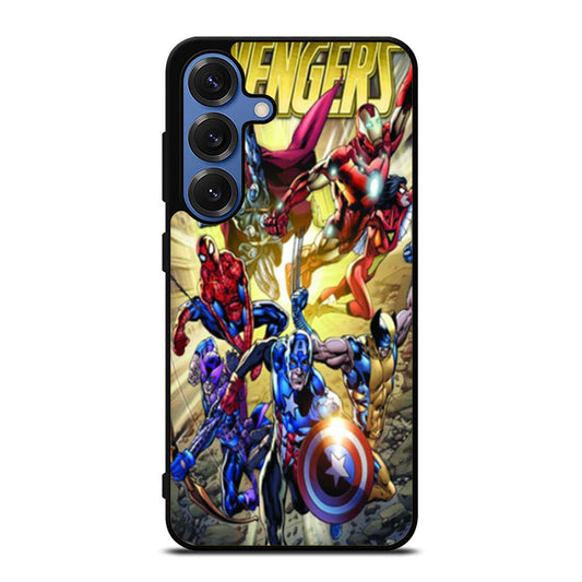 The Avengers Comic Cover Samsung S25 Ultra Case
