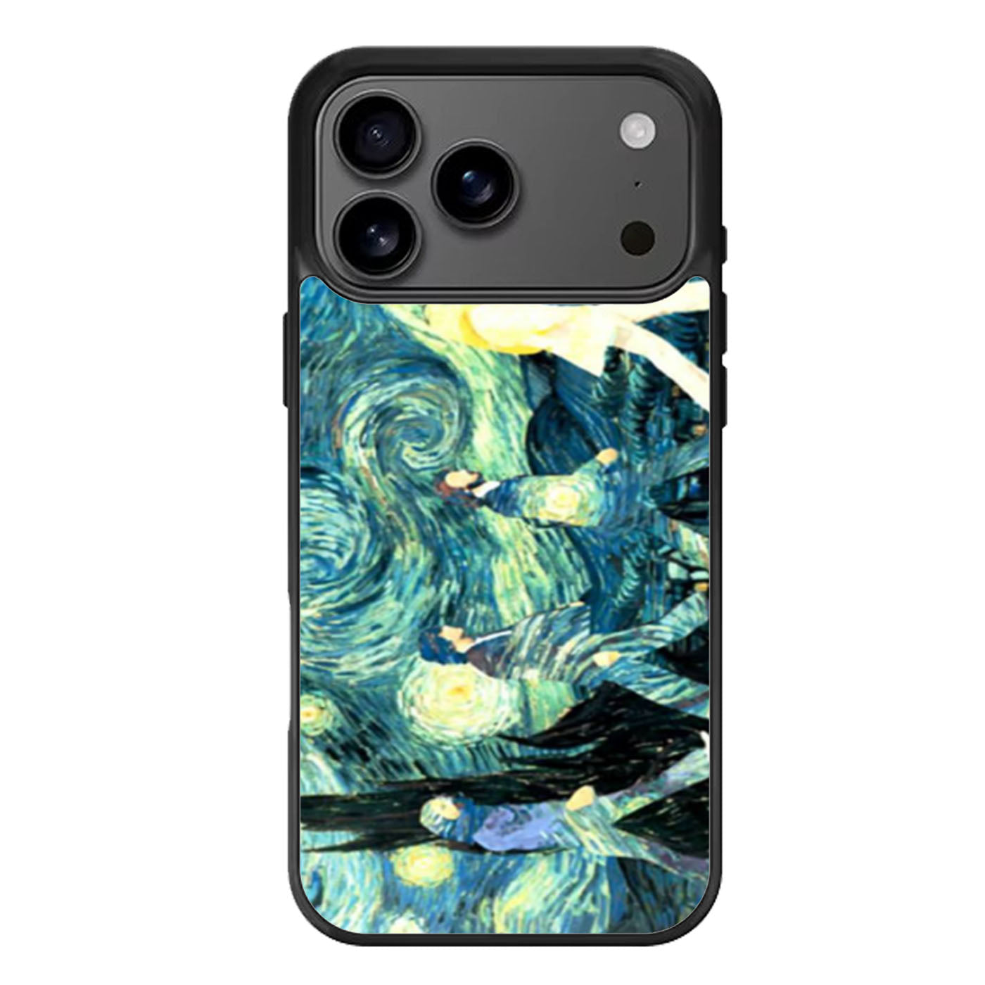 The Beatles Abbey Road Starry Night iPhone 17 Pro Max Case