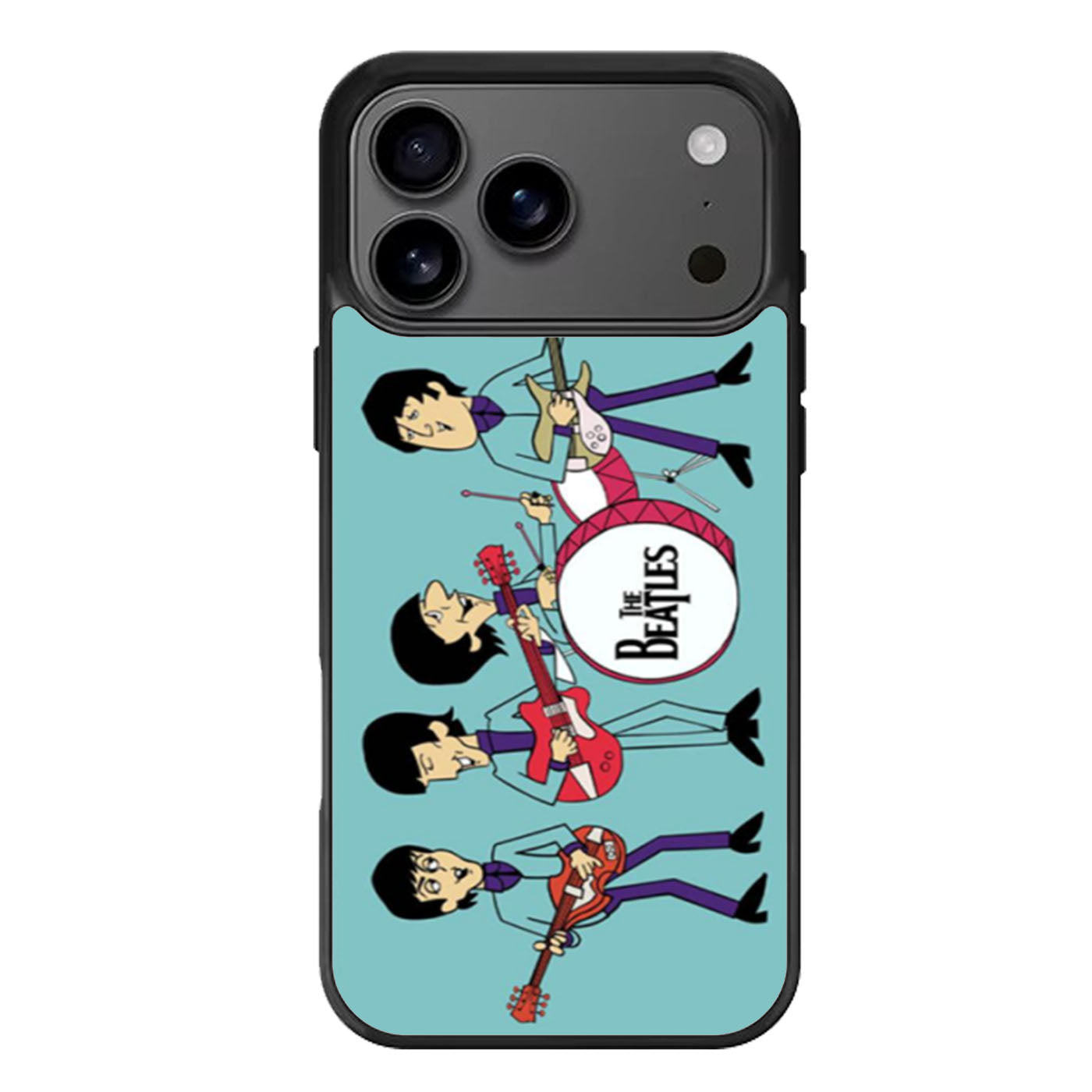 The Beatles Cartoon iPhone 17 Pro Max Case
