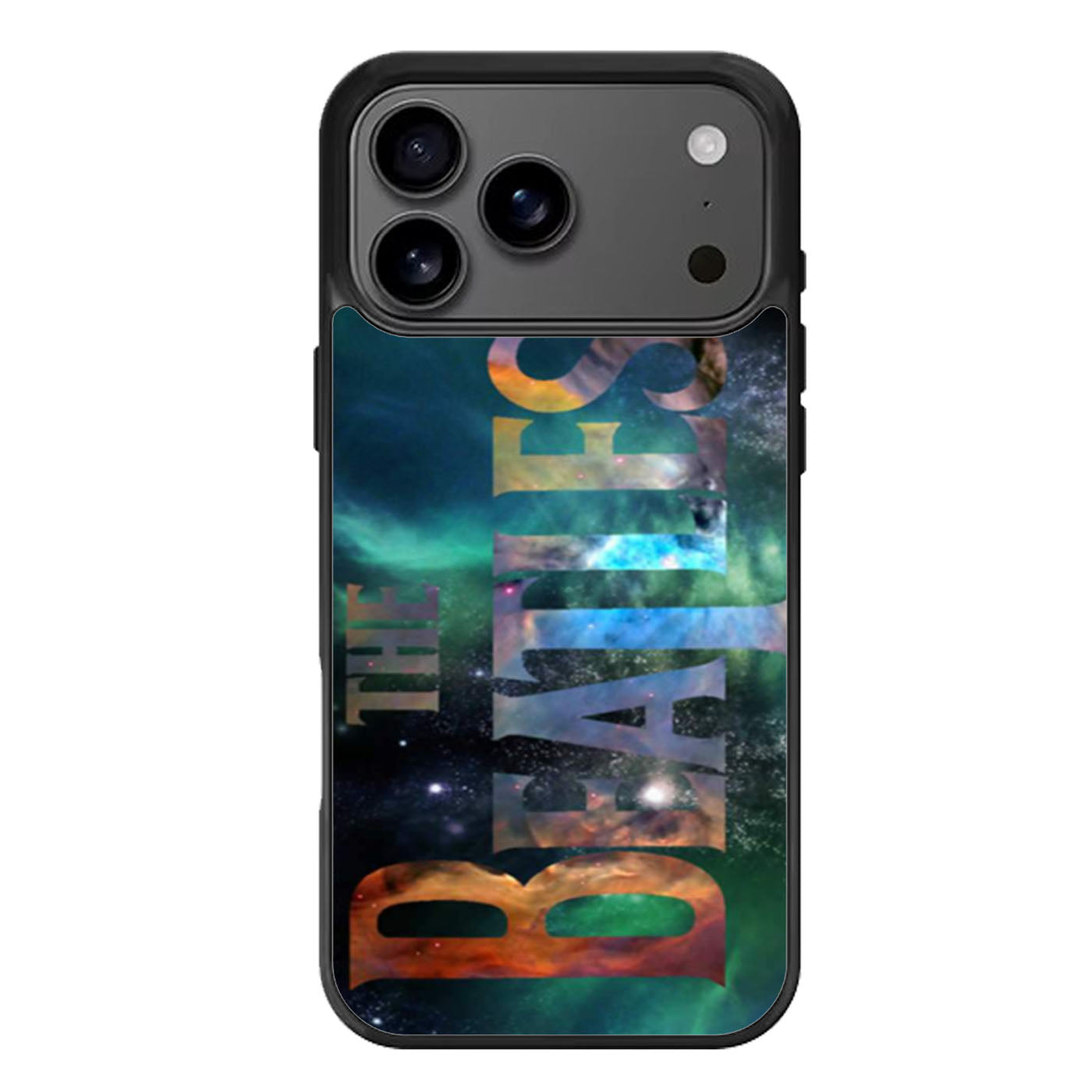 The Beatles Logo Nebula iPhone 17 Pro Max Case
