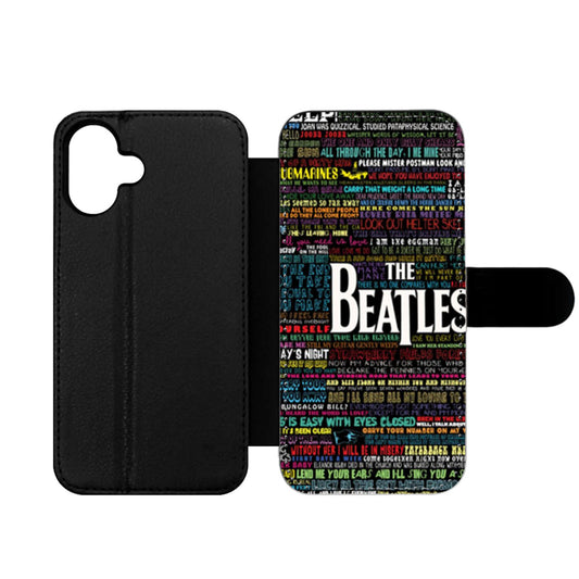 The Beatles Words of Wisdom Wallet iPhone Case