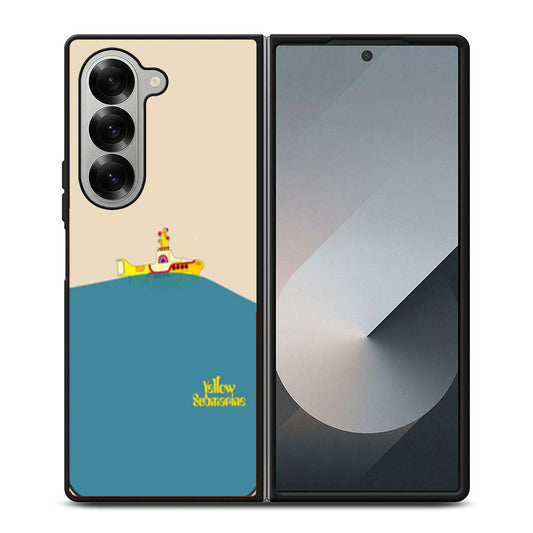 The Beatles Yellow Submarine Samsung Z Fold 6 Case