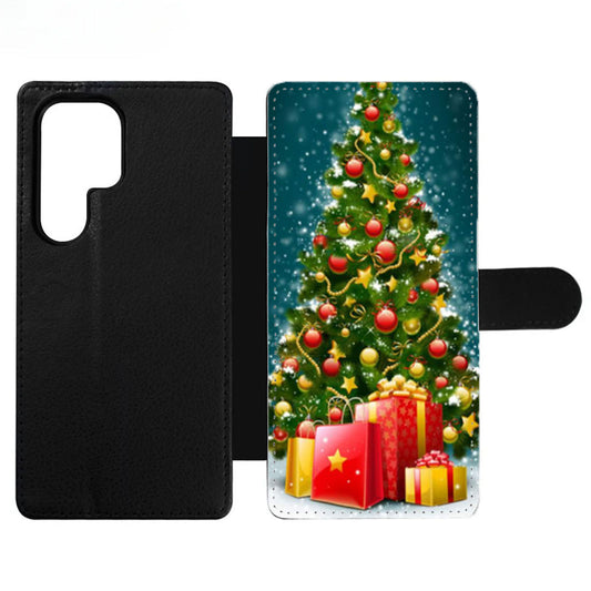 The Christmas Tree Three Wallet Samsung Case