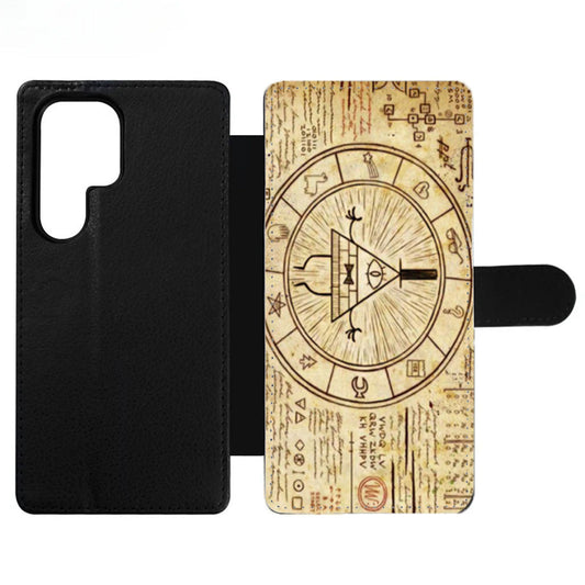 The Gravity Falls Intrigue Triangle Eye Wallet Samsung Case