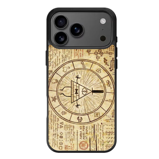 The Gravity Falls Intrigue Triangle Eye iPhone 17 Pro Max Case