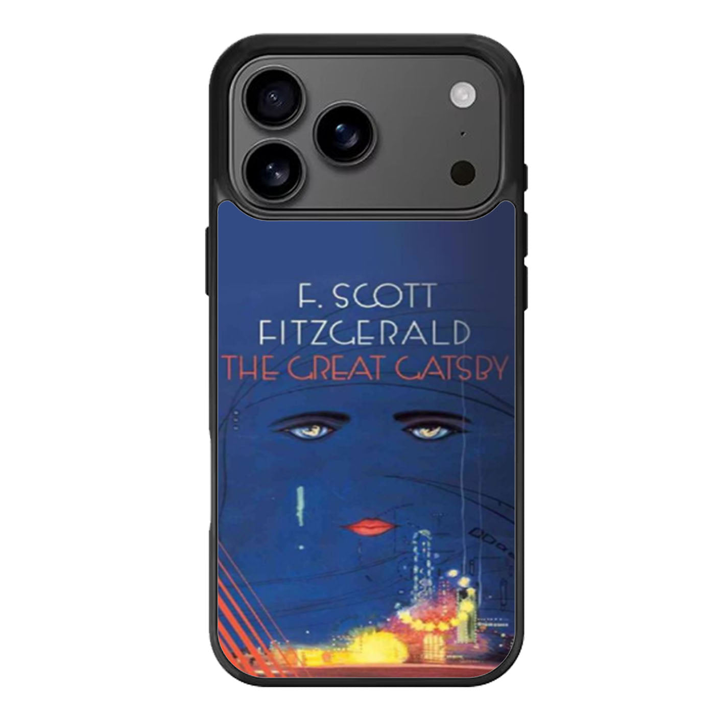 The Great Gatsby Book Art iPhone 17 Pro Max Case