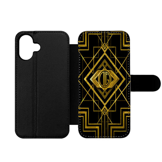 The Great Gatsby Logo Wallet iPhone Case