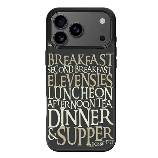 The Hobbit Diet iPhone 17 Pro Max Case