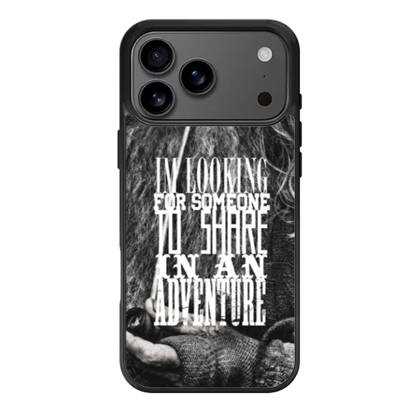 The Hobbit Gandalf Quotes iPhone 17 Pro Max Case