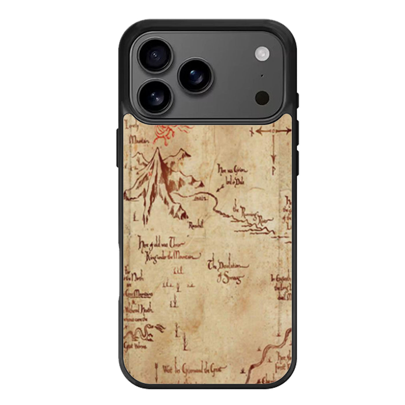 The Hobbit Lonely mountain iPhone 17 Pro Max Case