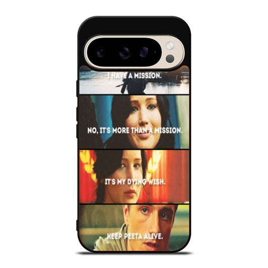 The Hunger Games Quotes Mockingjay Google Pixel 9 Pro Case