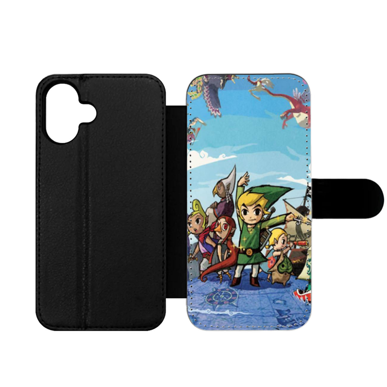 The Legend Of Zelda Wind Waker Wallet iPhone Case