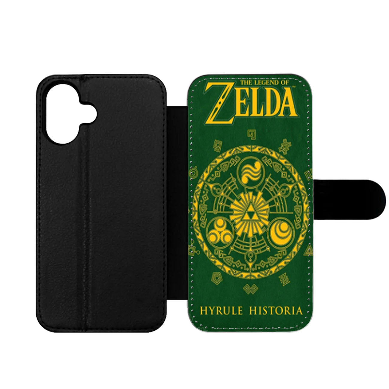 The Legend of Zelda Hyrule Historia Wallet iPhone Case