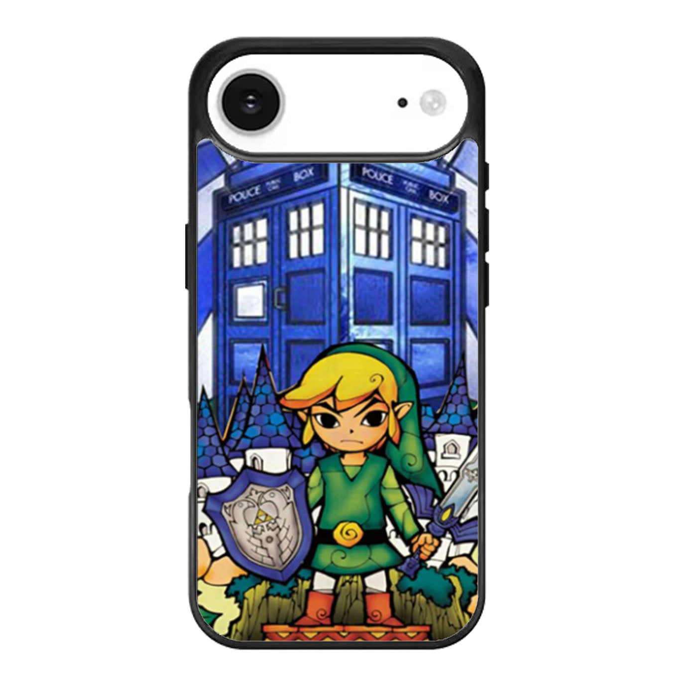 The Legends Of Zelda Protec Tardis Stained Glassy iPhone Air Case