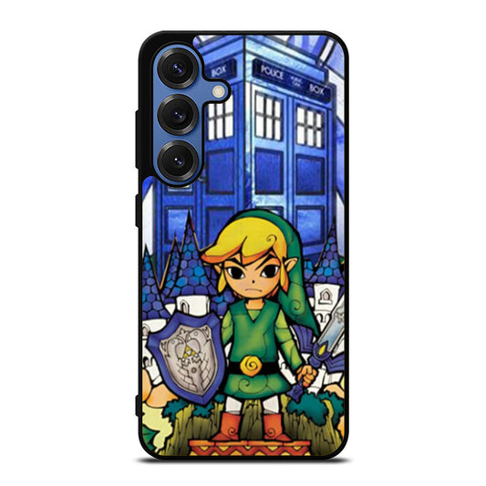 The Legends Of Zelda Protec Tardis Stained Glassy Samsung S25 Ultra Case