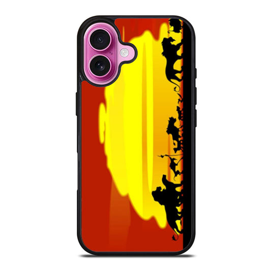 The Lion King Sunset Hakuna Matata iPhone Case Cover