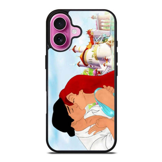 The Little Mermaid Ariel Eric Kissing iPhone Case Cover