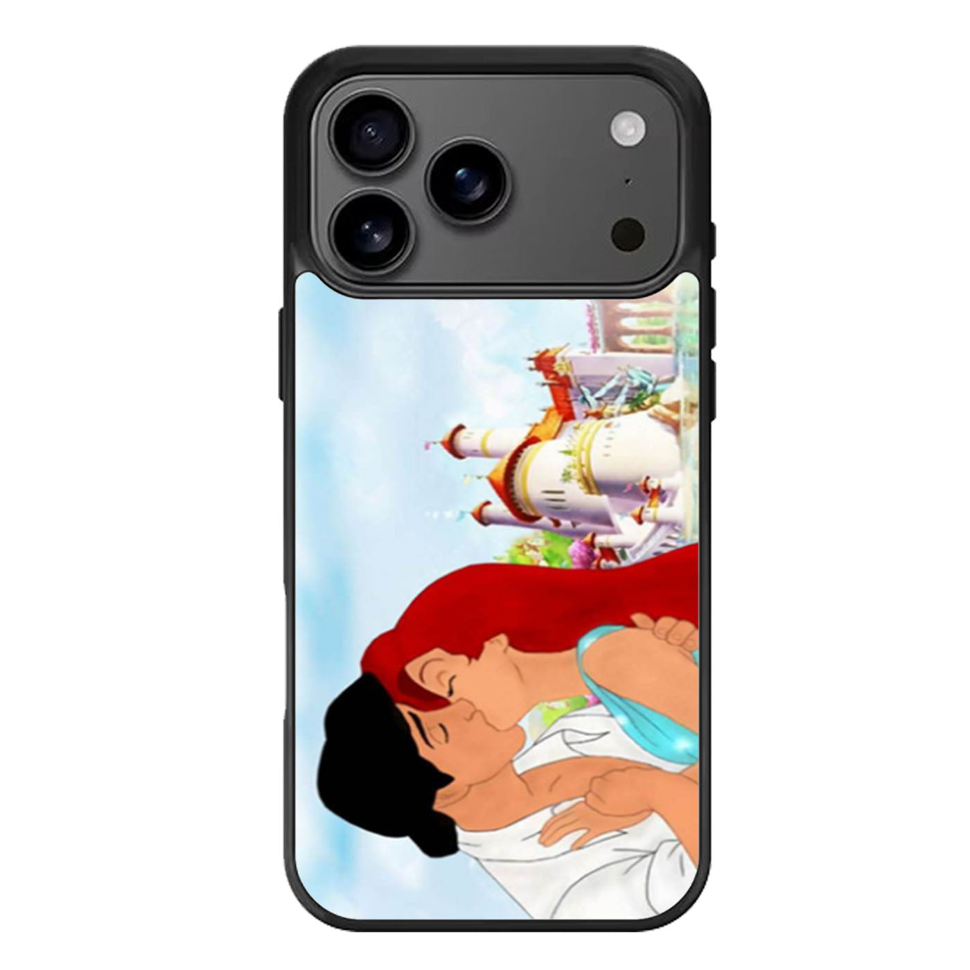 The Little Mermaid Ariel Eric Kissing iPhone 17 Pro Max Case