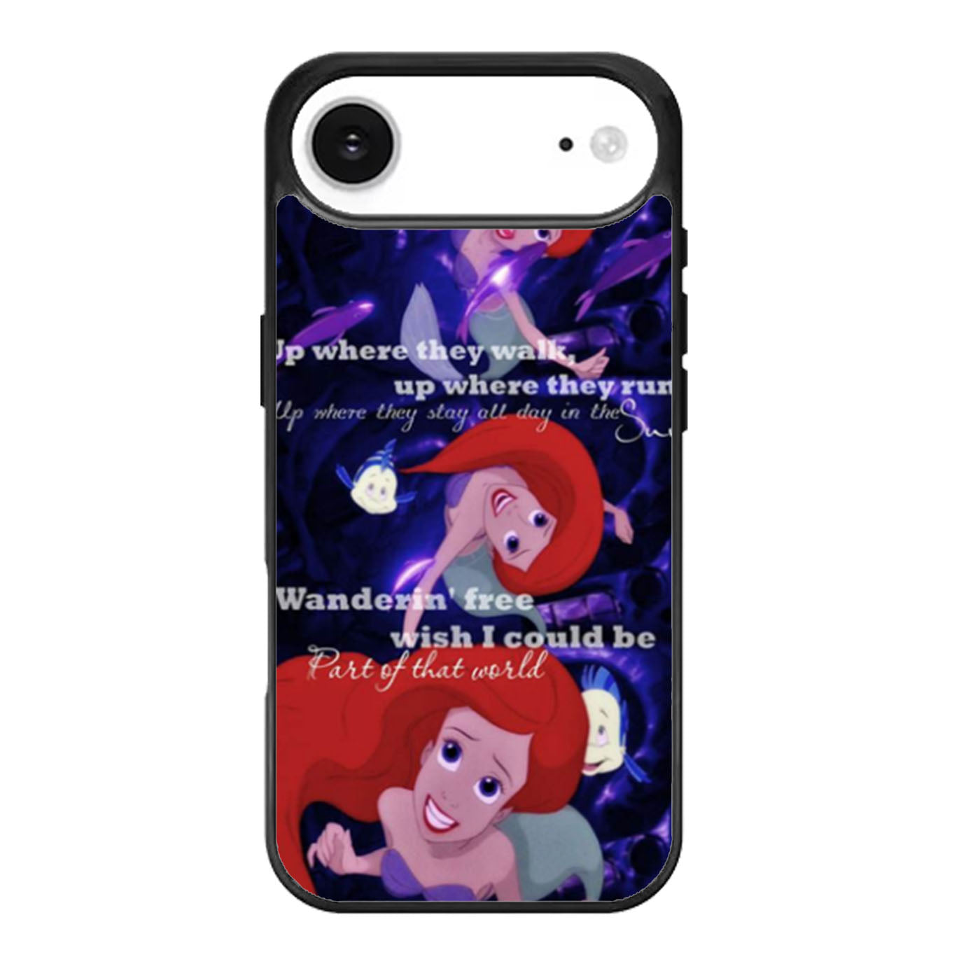 The Little Mermaid Ariel Quotes iPhone Air Case