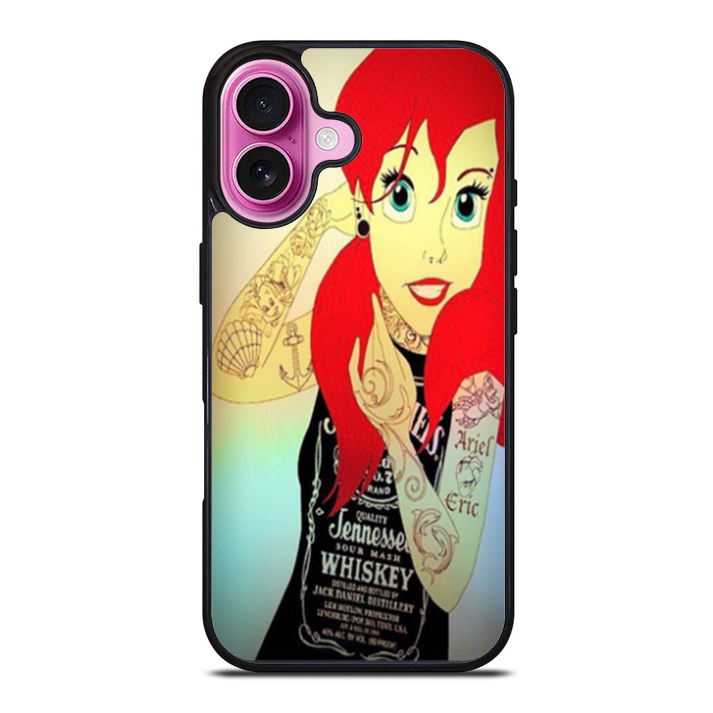 The Little Mermaid Ariel With Tattoo iPhone Case Cover