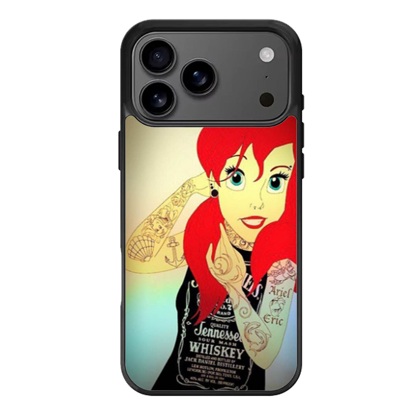 The Little Mermaid Ariel With Tattoo iPhone 17 Pro Max Case