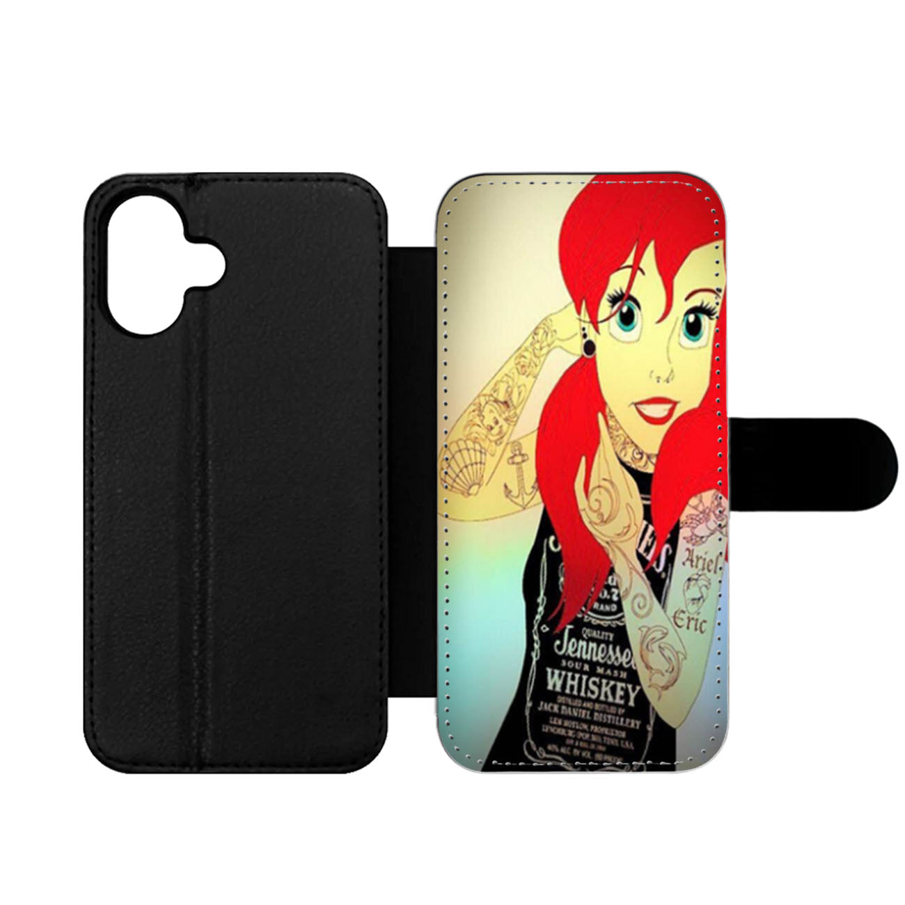 The Little Mermaid Ariel With Tattoo Wallet iPhone Case