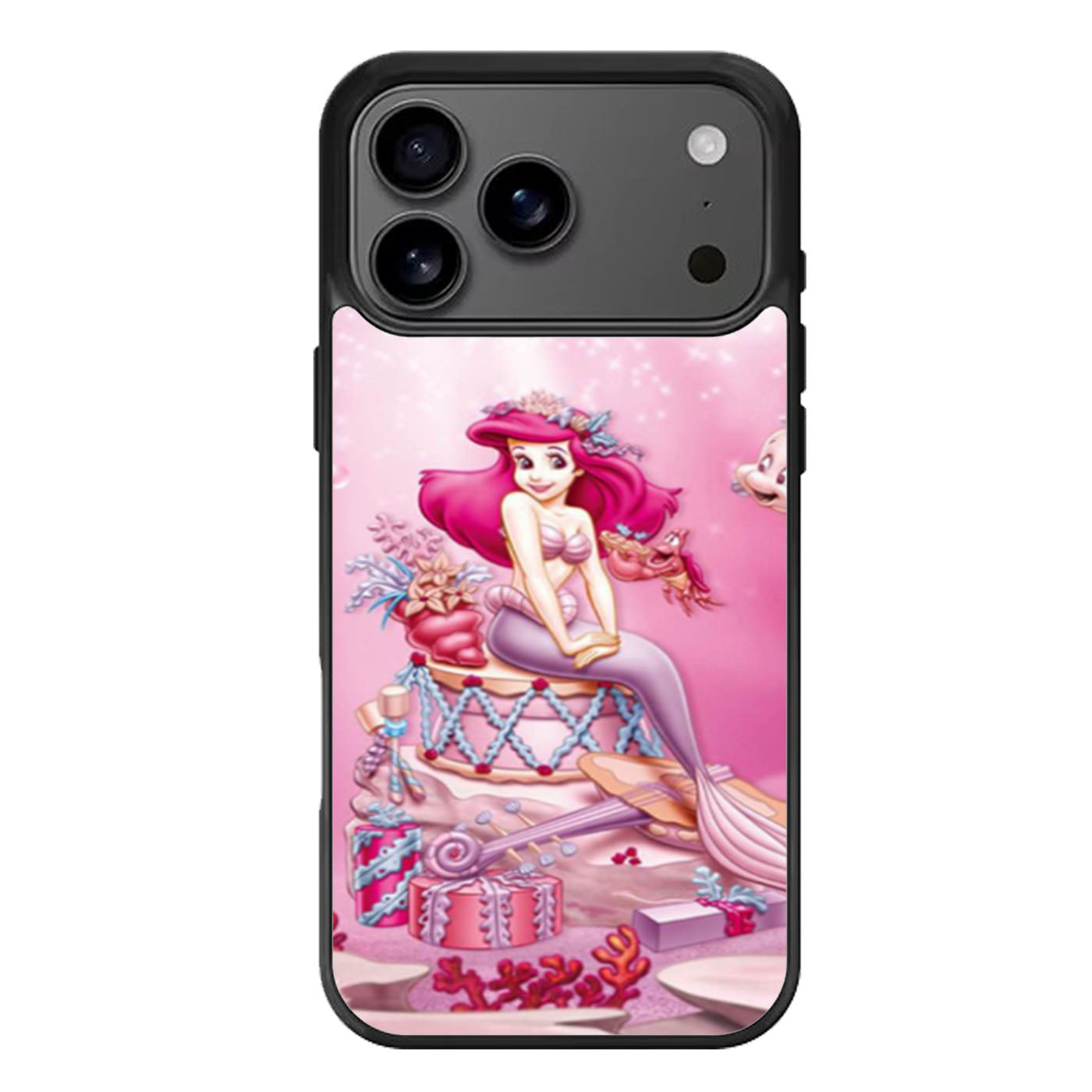 The Little Mermaid Pink iPhone 17 Pro Max Case