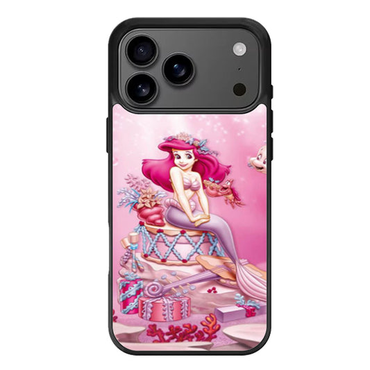 The Little Mermaid Pink iPhone 17 Pro Max Case