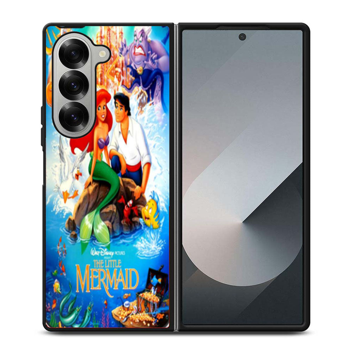 The Little Mermaid The Movie Samsung Z Fold 6 Case