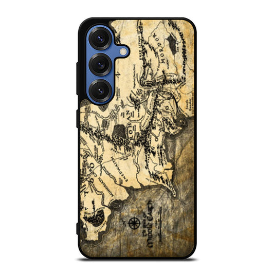 The Lord of the Rings Mordor Map Samsung S25 Ultra Case