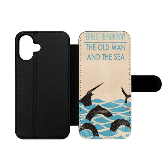 The Old Man And The Sea By Ernest Hemingway Classic Book Wallet iPhone Case