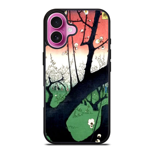 The Plum Garden in Kameido iPhone Case Cover