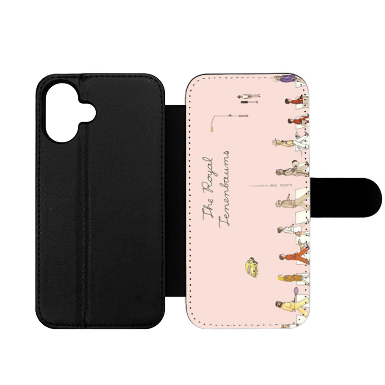 The Royal Tenenbaums Abbey Road Wallet iPhone Case