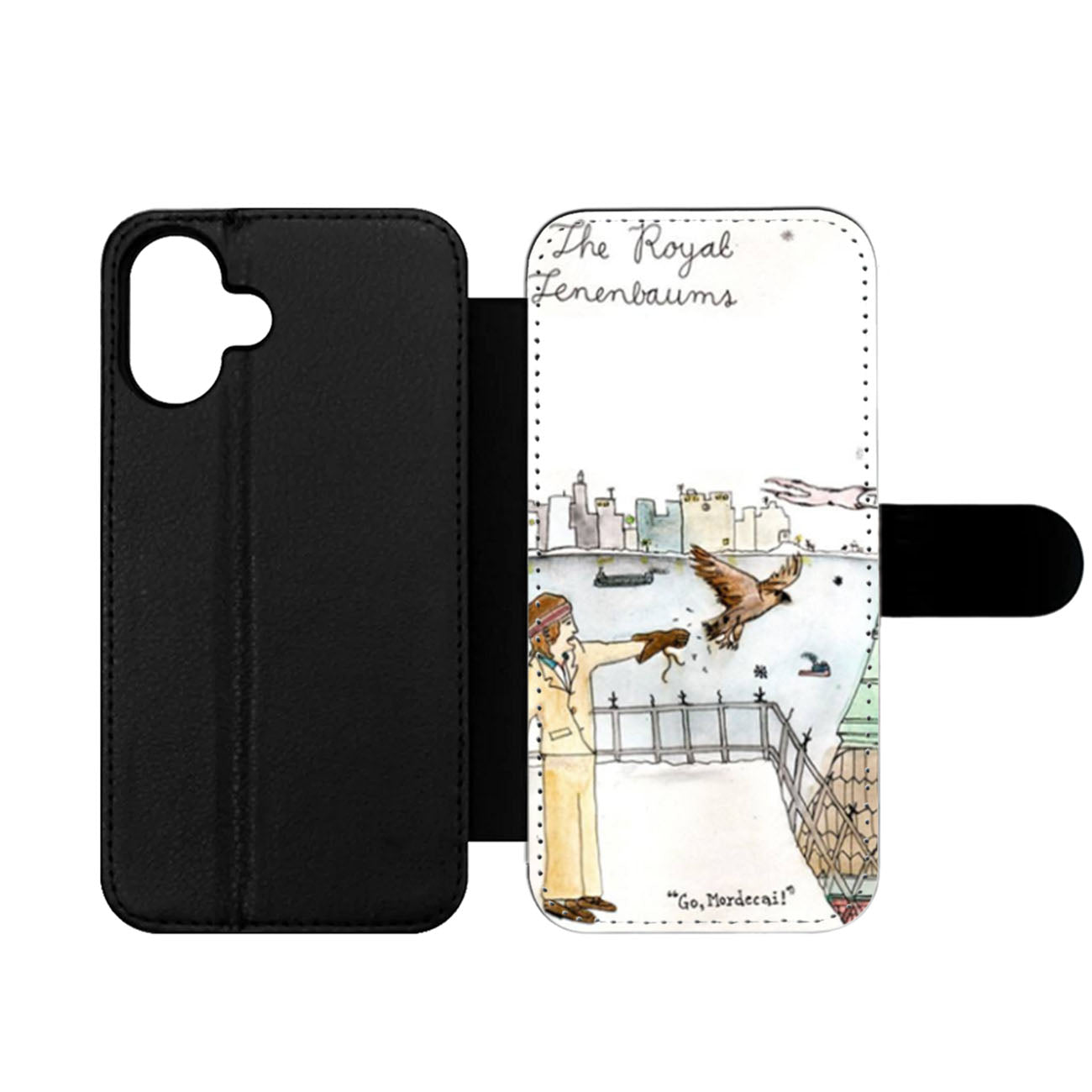 The Royal Tenenbaums Go Mordecai Wallet iPhone Case