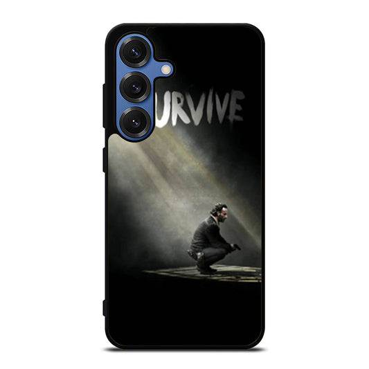 The Walking Dead Rick Grimes Survive Samsung S25 Ultra Case