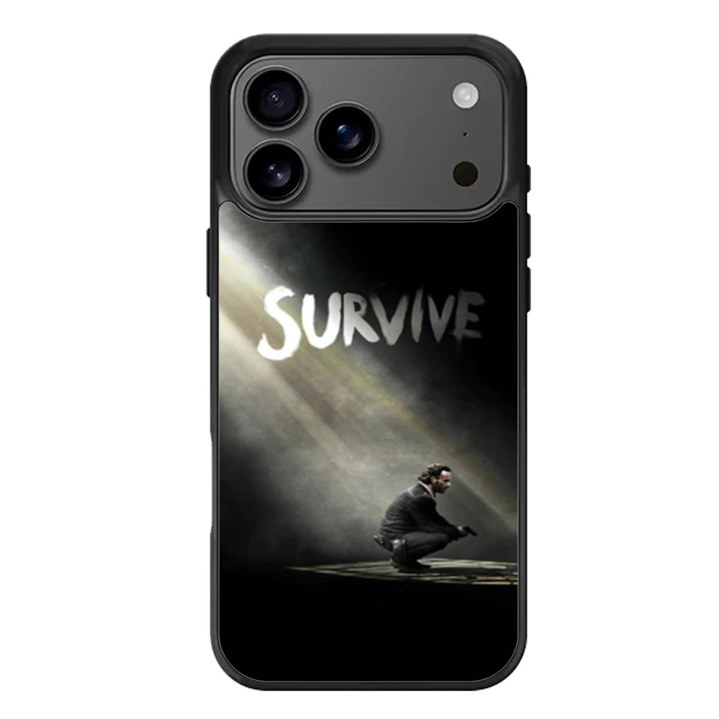 The Walking Dead Rick Grimes Survive iPhone 17 Pro Max Case