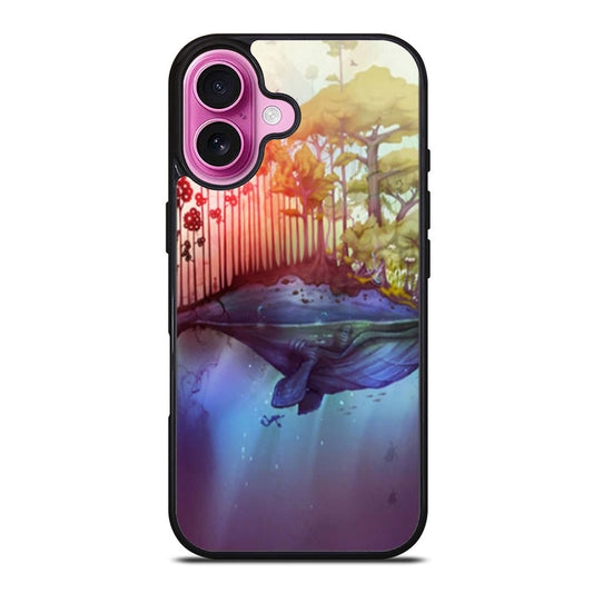 The Whale Island iPhone Case Cover