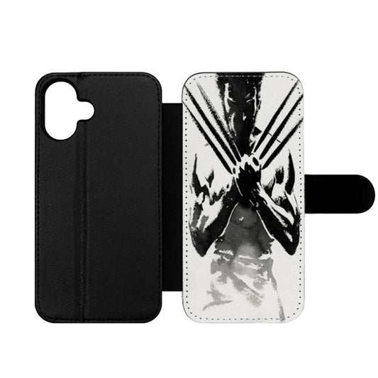 The Wolverine Sketch On Paper Art Wallet iPhone Case