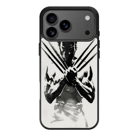 The Wolverine Sketch On Paper Art iPhone 17 Pro Max Case