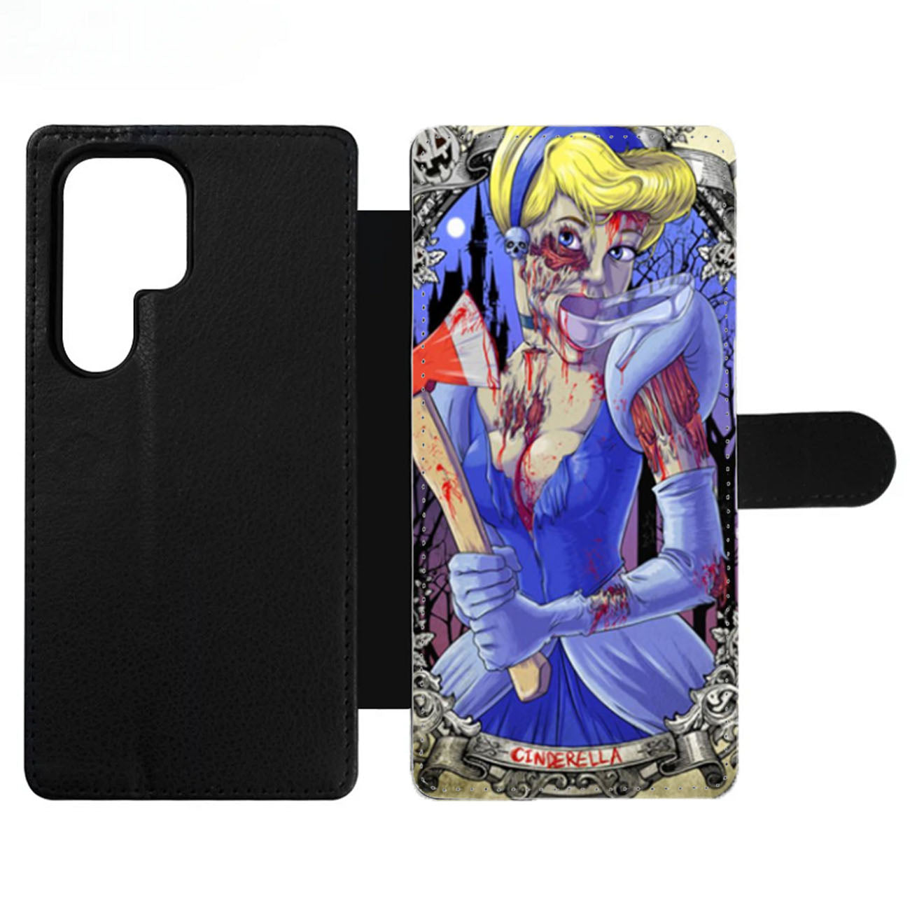 The Zombie Cinderella Princess Wallet Samsung Case