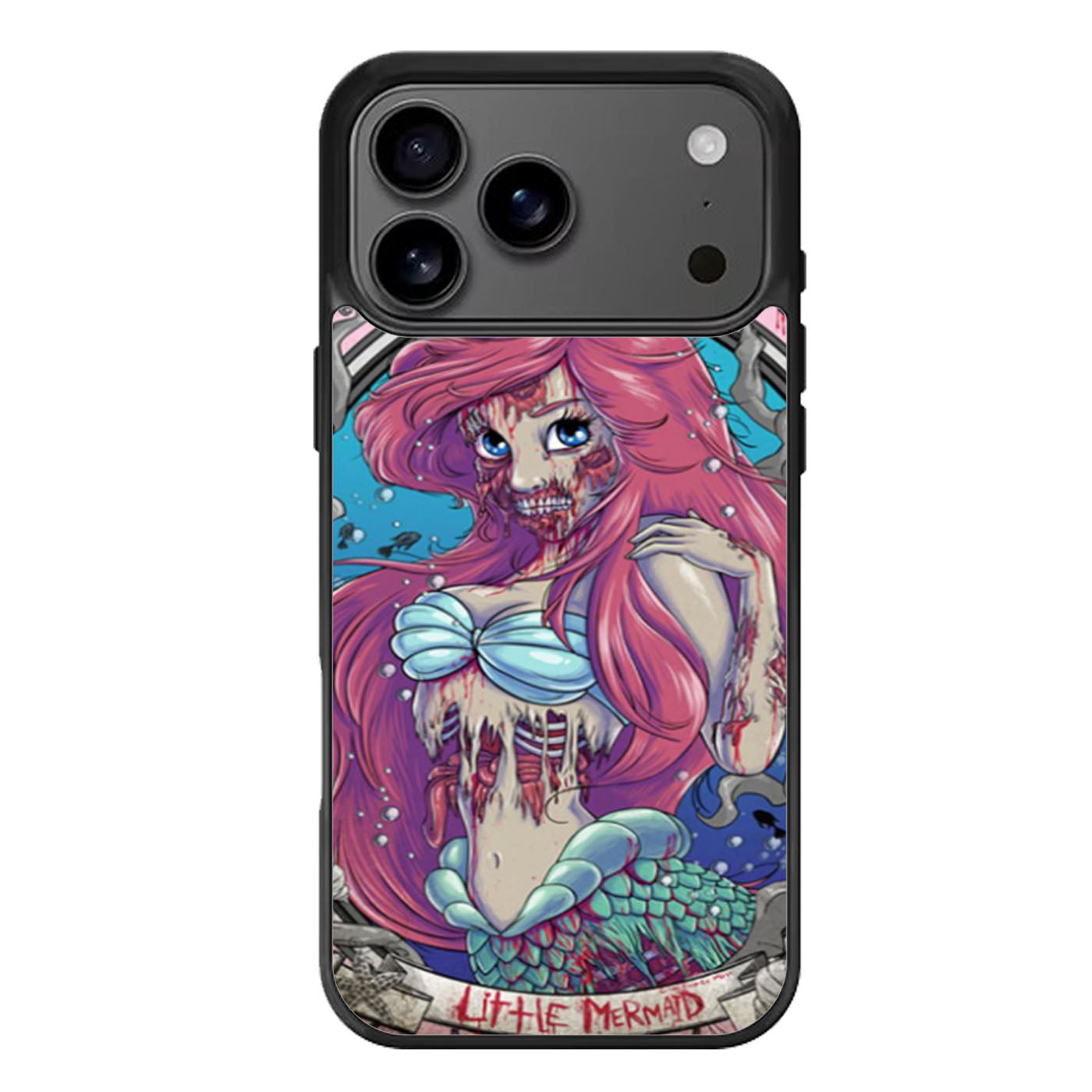 The Zombie Mermaid Princess iPhone 17 Pro Max Case