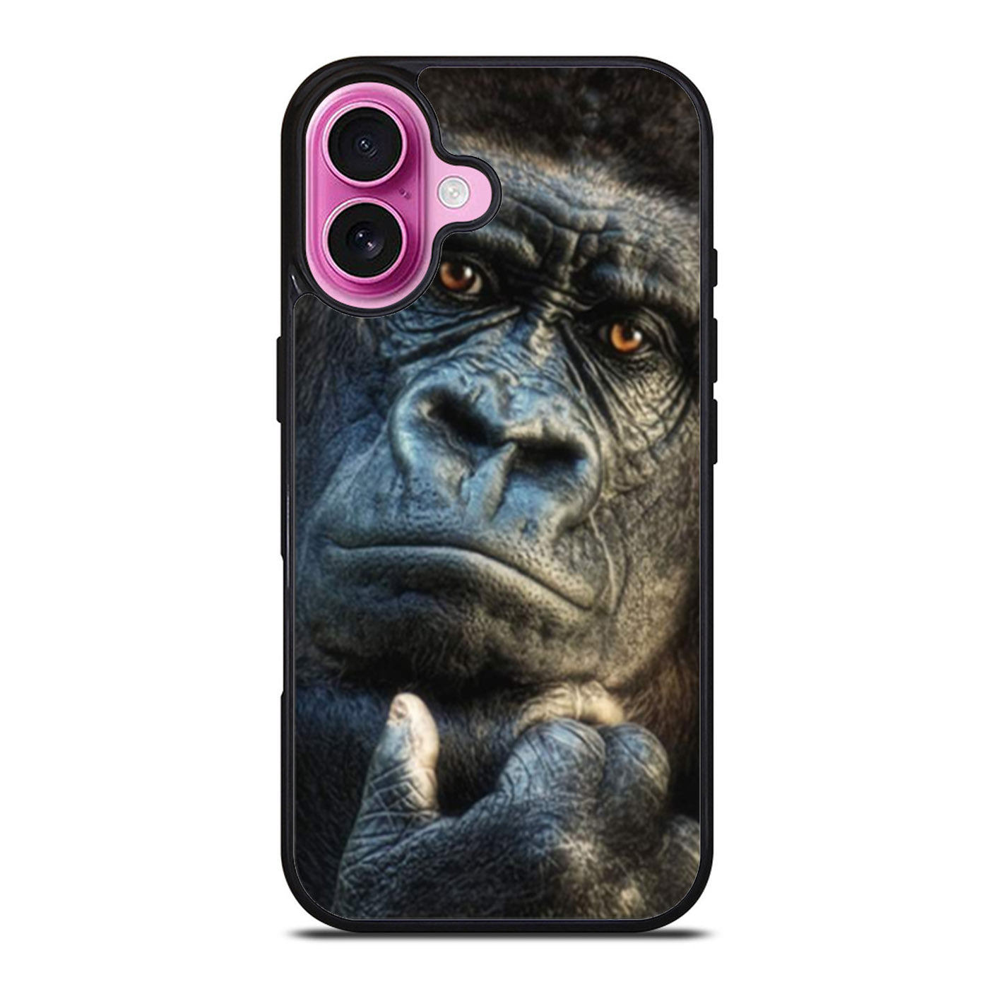 Thinking Gorilla iPhone Case Cover