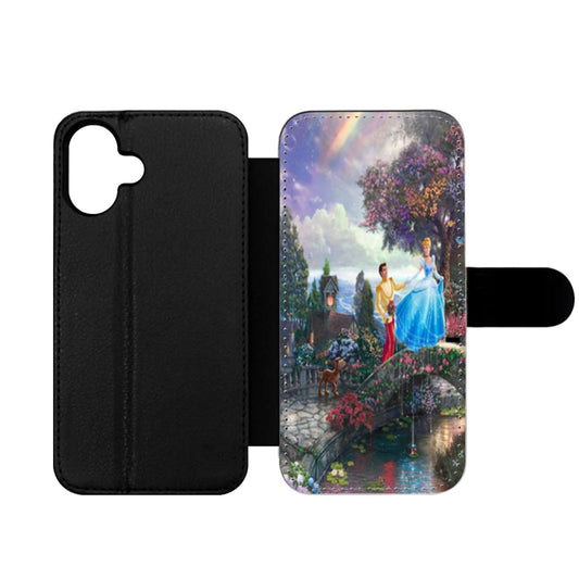 Thomas Kinkades Disney Paintings Wallet iPhone Case