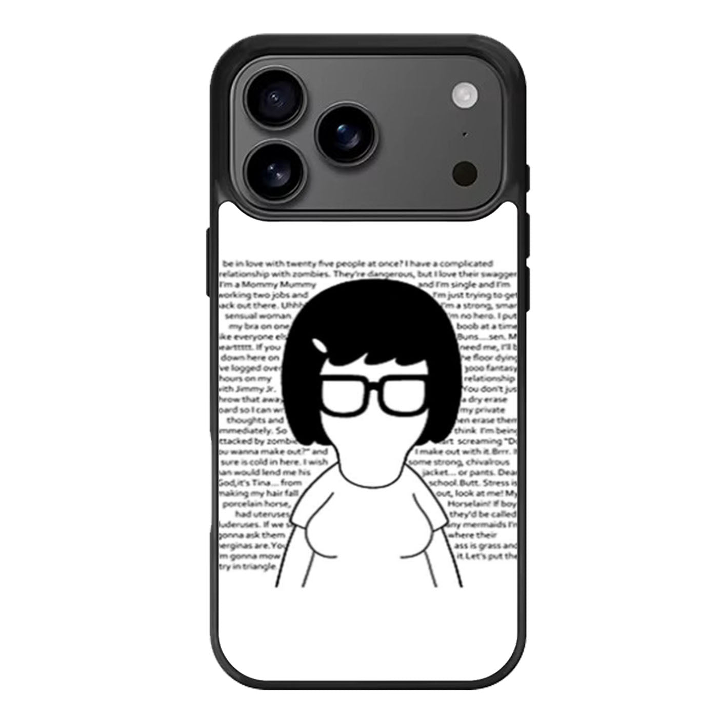 Tina Bobs Burgers quotes iPhone 17 Pro Max Case