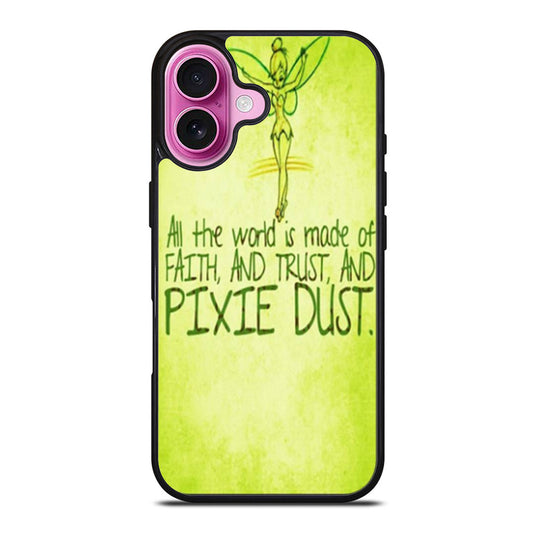Tinkerbell Pixie Dust Quotes iPhone Case Cover