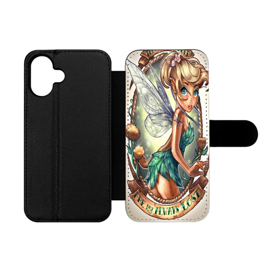 Tinkerbell Tattoo Those Who Wander Are Not Always Lost Wallet iPhone Case
