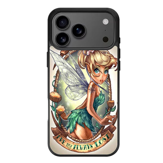 Tinkerbell Tattoo Those Who Wander Are Not Always Lost iPhone 17 Pro Max Case