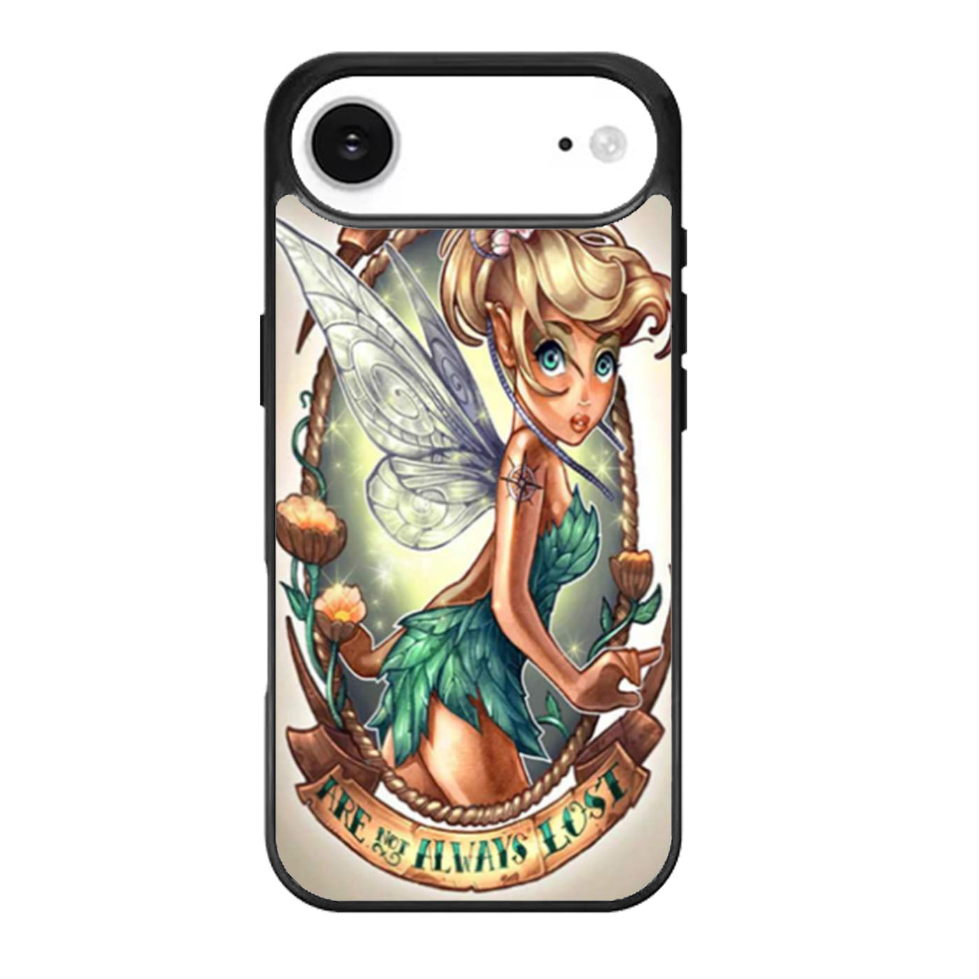 Tinkerbell Tattoo Those Who Wander Are Not Always Lost iPhone Air Case