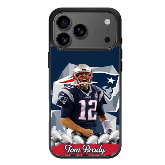 Tom Brady NFL Patriots iPhone 17 Pro Max Case