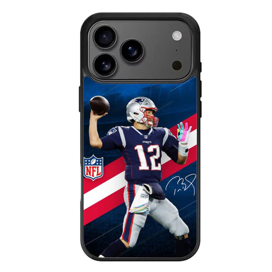Tom Brady NFL Signature iPhone 17 Pro Max Case
